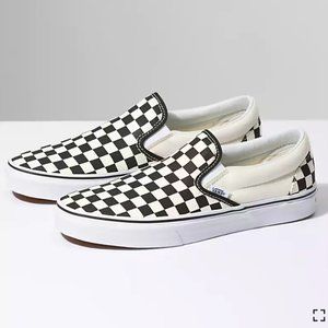 Vans checkerboard slip on
